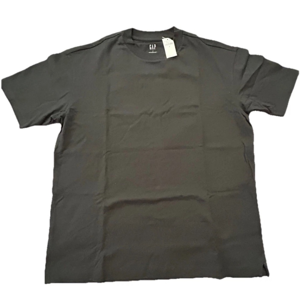GAP Men's Black Heavyweight T-Shirt 100% Cotton